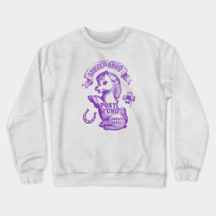 Pony Fund Purple Crewneck Sweatshirt